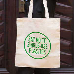 SNTSU Plastics Cotton Canvas Tote